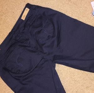 Navy blue booty lift jeans NWT